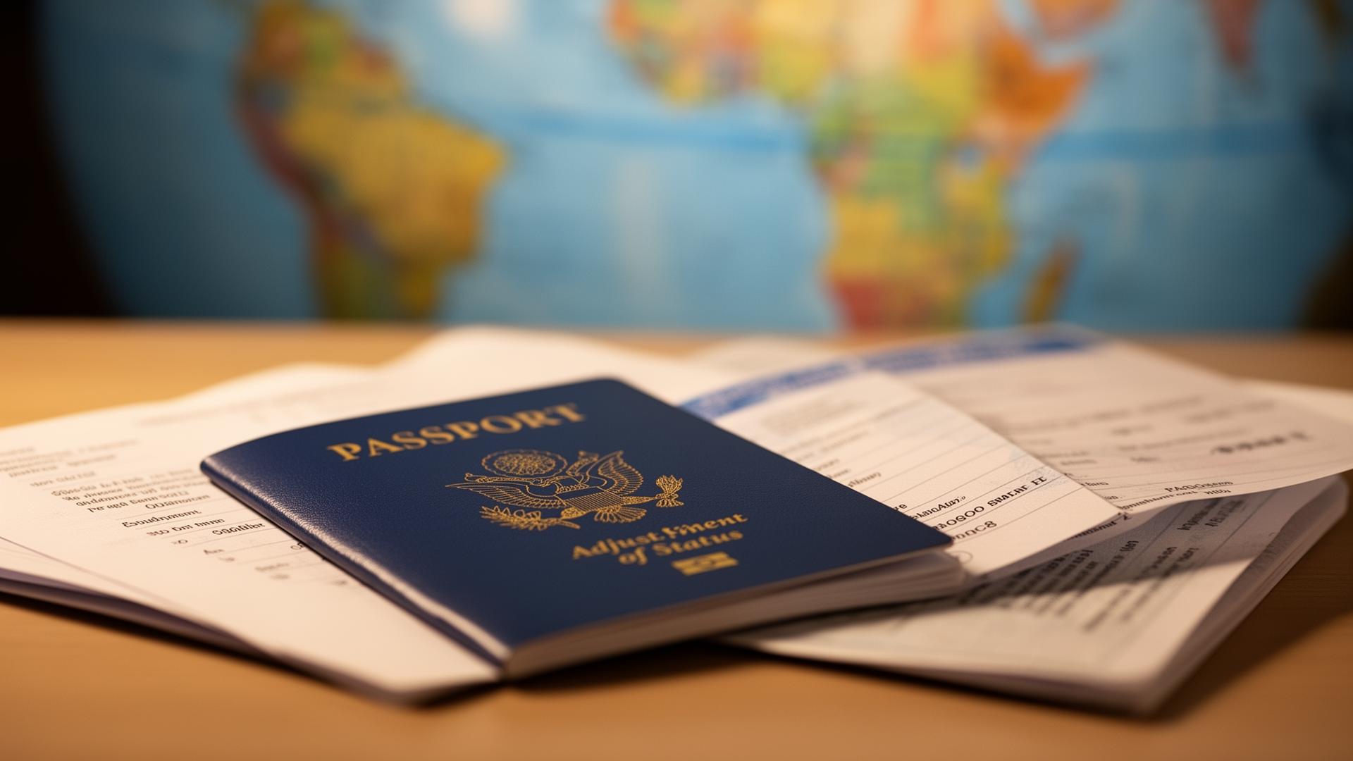 Adjustment of status Green Card application preparation